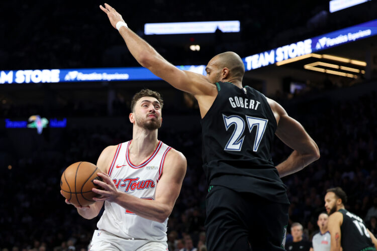 Timberwolves post NBA's largest overtime comeback on record from 13 points down to stun the Rockets